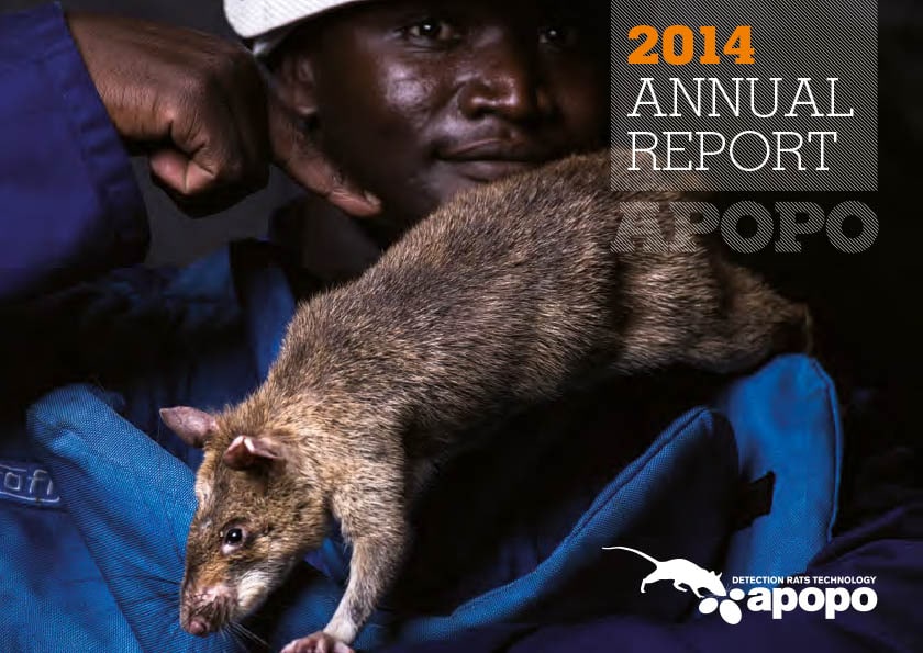 Apopo_annual_report_2014_cover