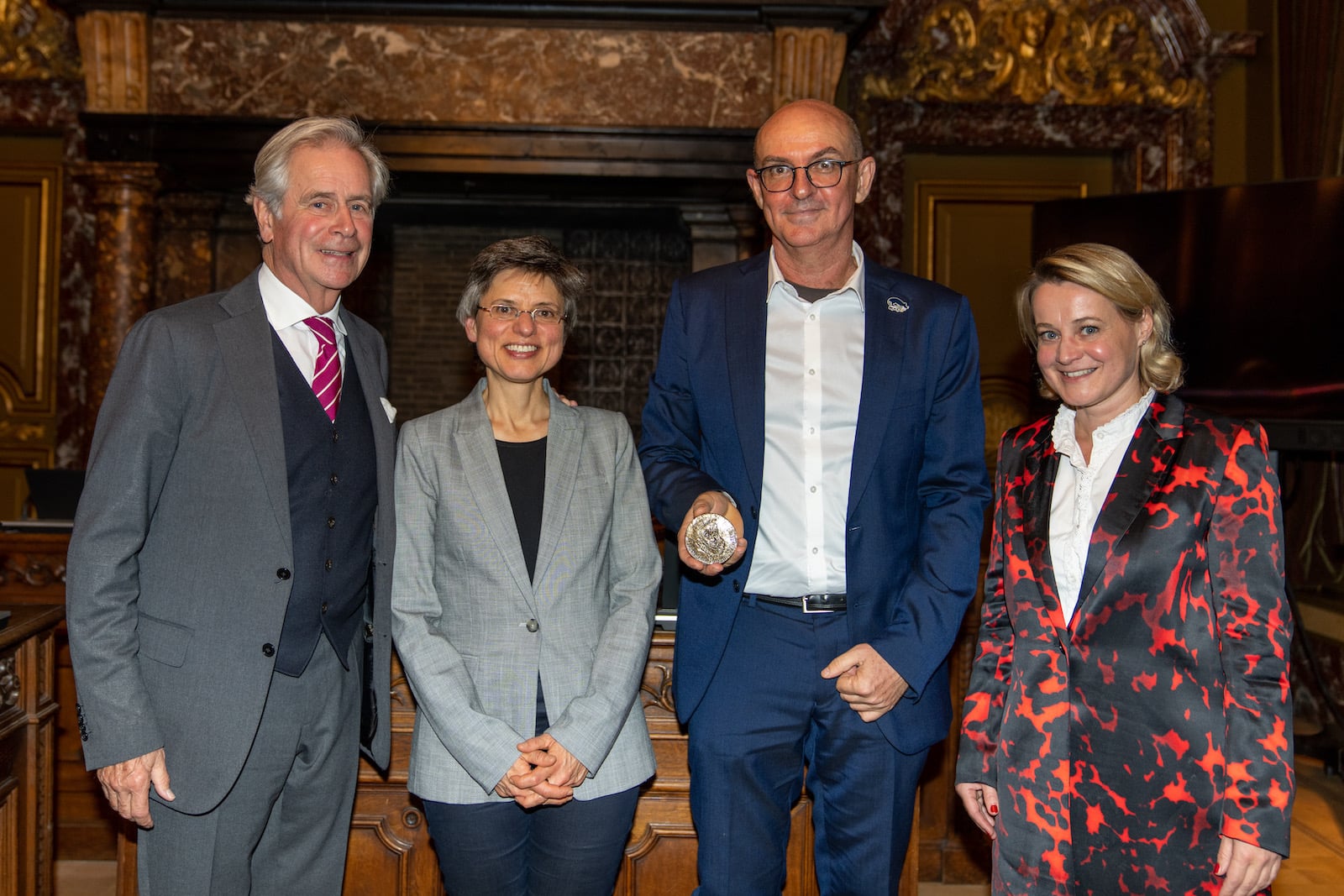 CEO Christophe receives Christoffel Plantin Award