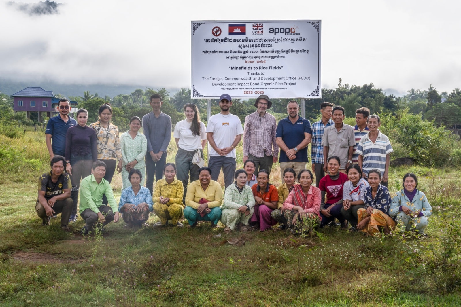 APOPO Cambodia hosts successful ‘Minefields to Rice Fields’ FCDO Visit