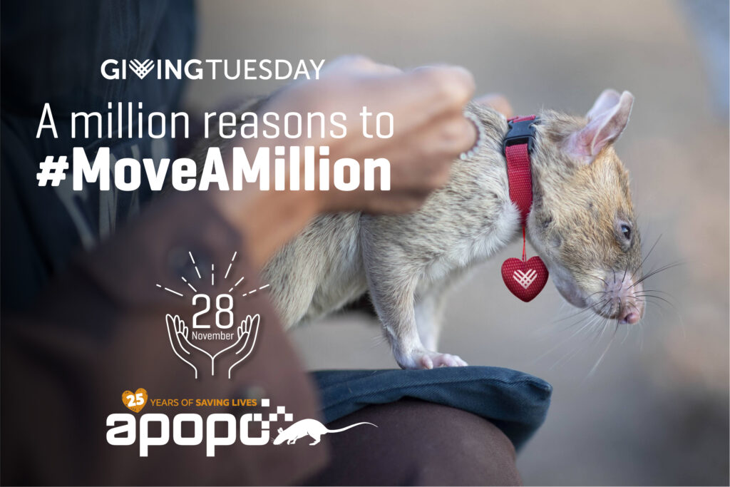 APOPO Giving Tuesday 2023