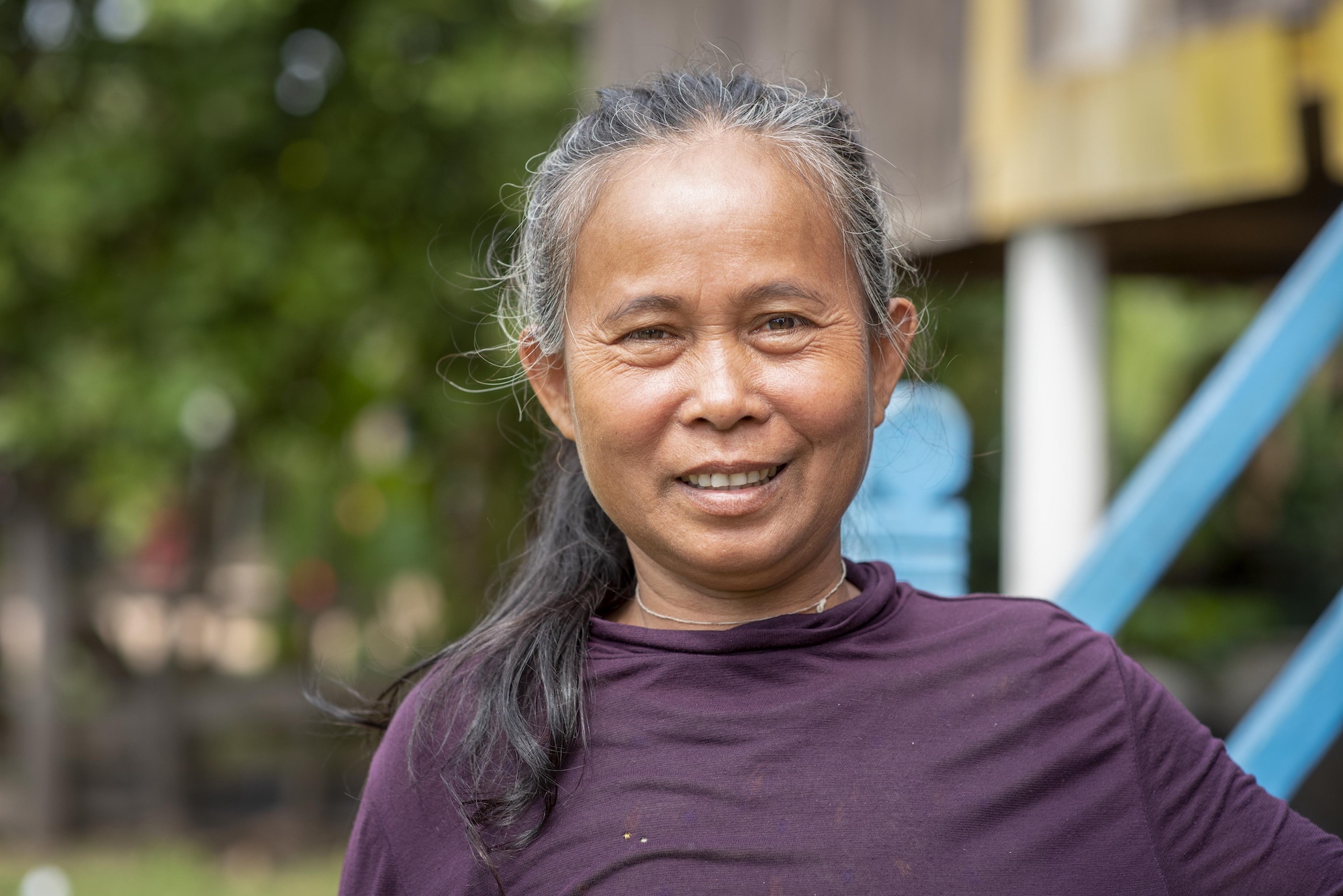 Sida Portrait, Cambodia mine victim