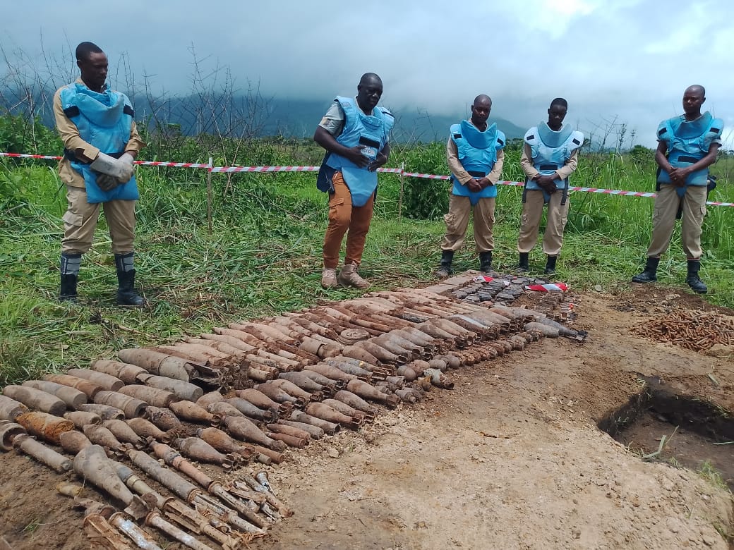 POPO successfully wrapped up 2024 operations in Angola, safely destroying over 2,400 explosives.