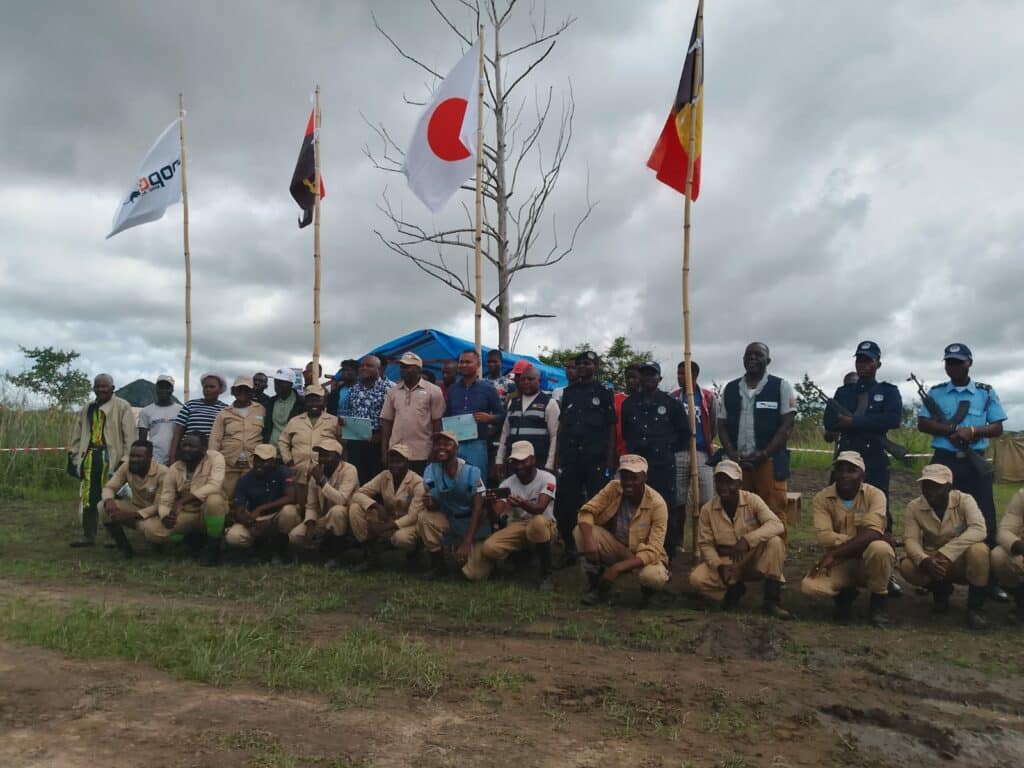 APOPO MA Angola destroys explosives found on minefields in 2024