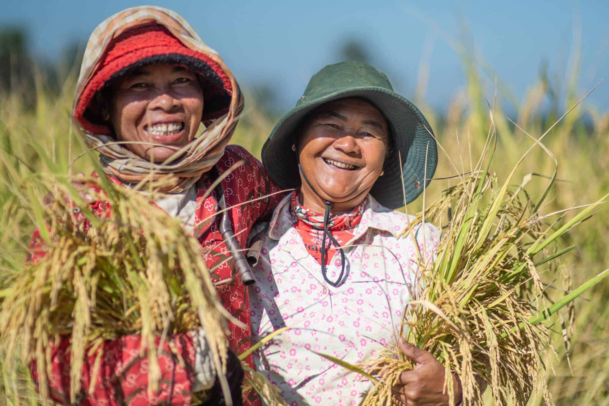 Minefields to Rice fields project beneficiary Salem