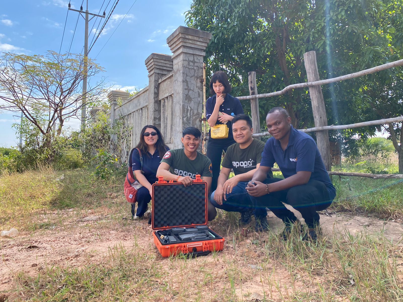 nformation Management in Mine Action Workshop - flying drones