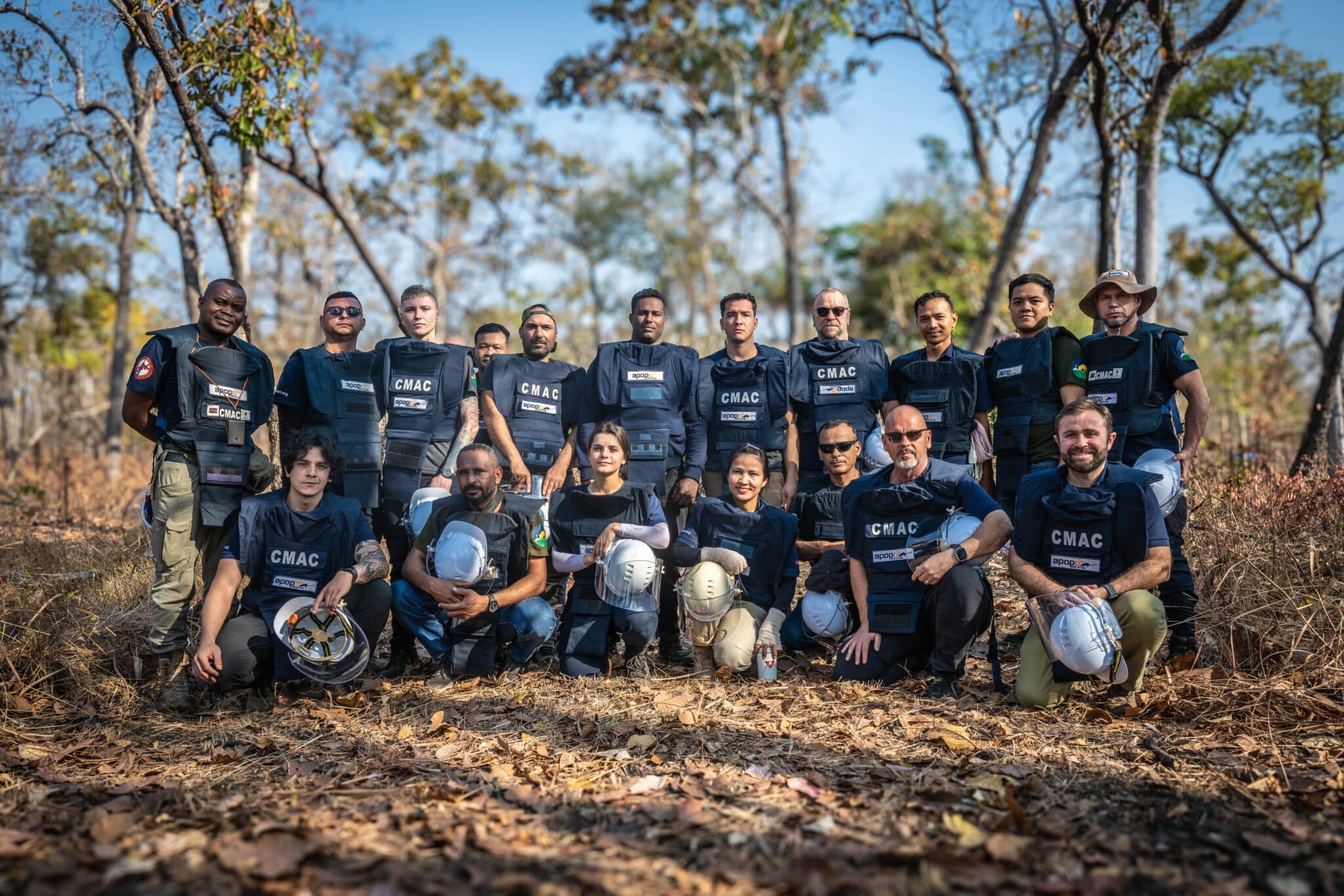 Dog Team leader refresher training APOPO Cambodia Field Visit