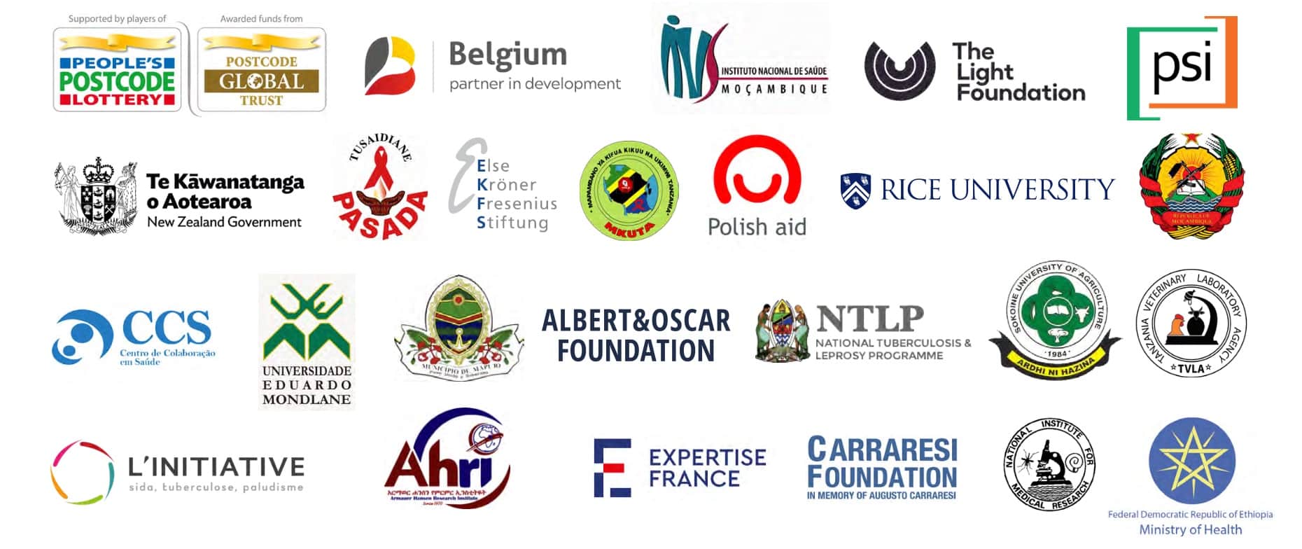APOPO is deeply grateful for the support and generosity of our partners and donors over the years including the health authorities in the countries it works.