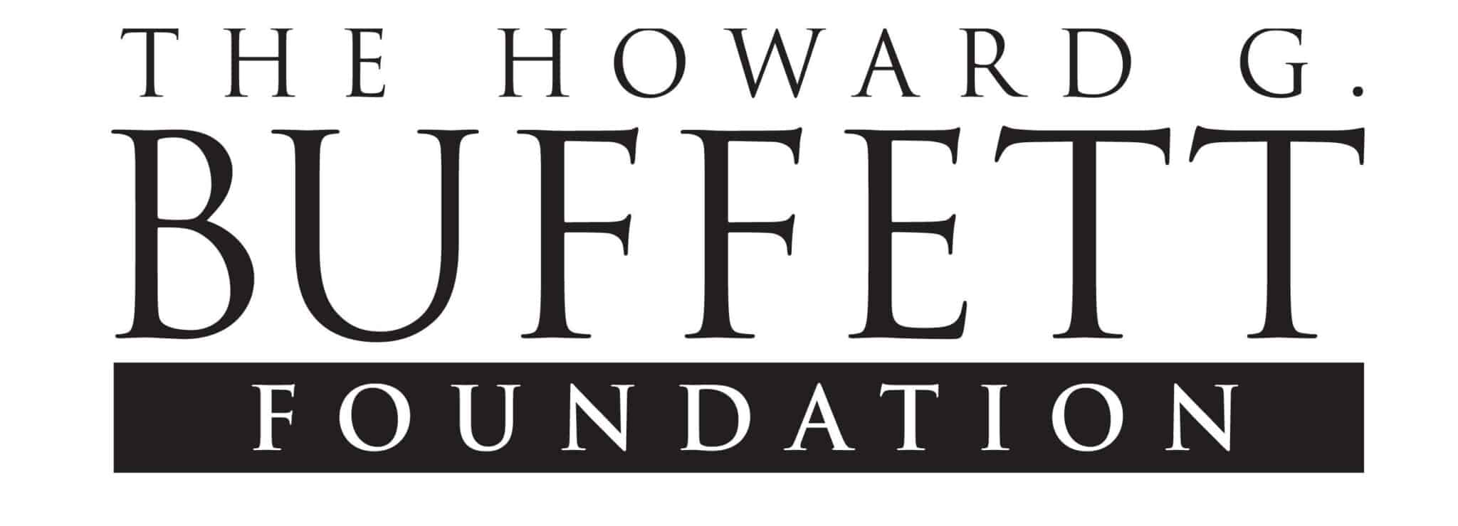 The Howard G. Buffett Foundation Logo. (PRNewsFoto/The Howard G. Buffett Foundation)