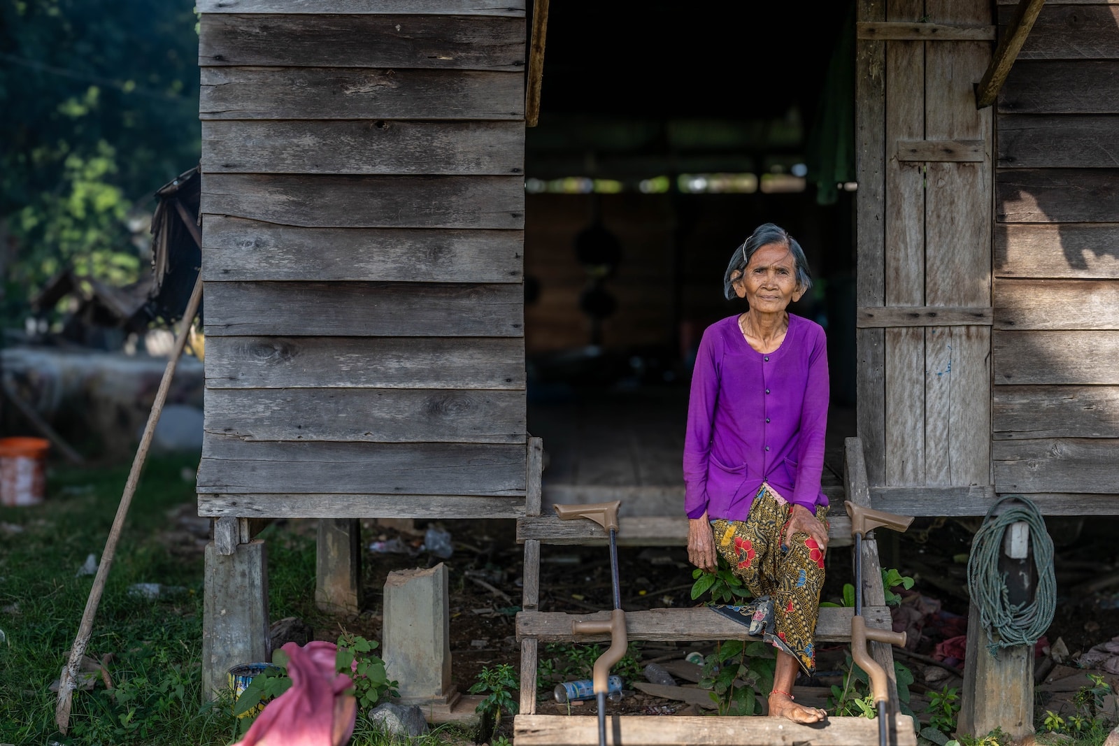 APOPO Mine Action Cambodia (Victim Assistance) Grandmother Tem