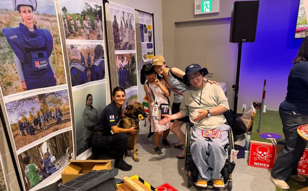 APOPO Dogs at Osaka Conference 2025