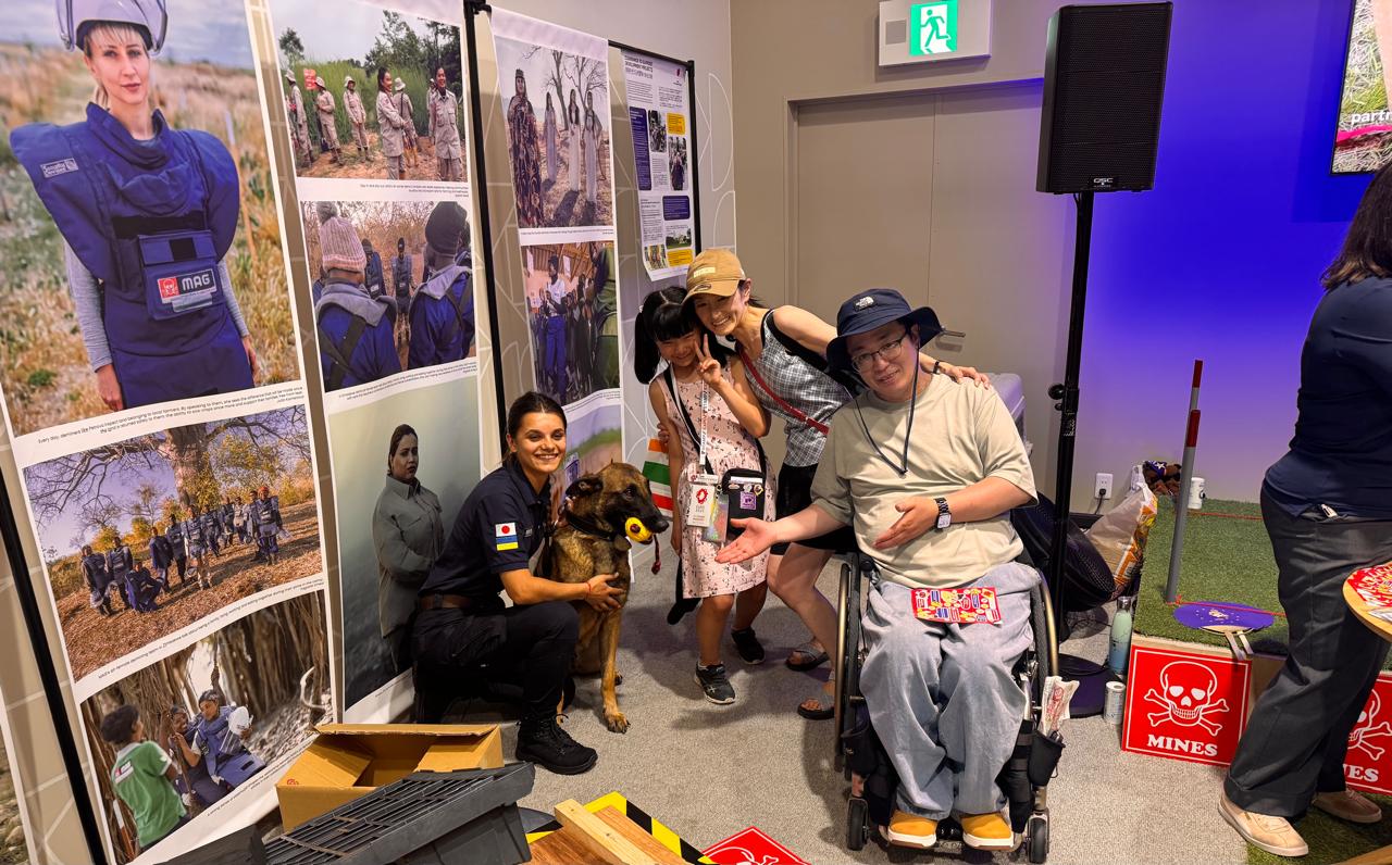 APOPO Dogs at Osaka Conference 2025