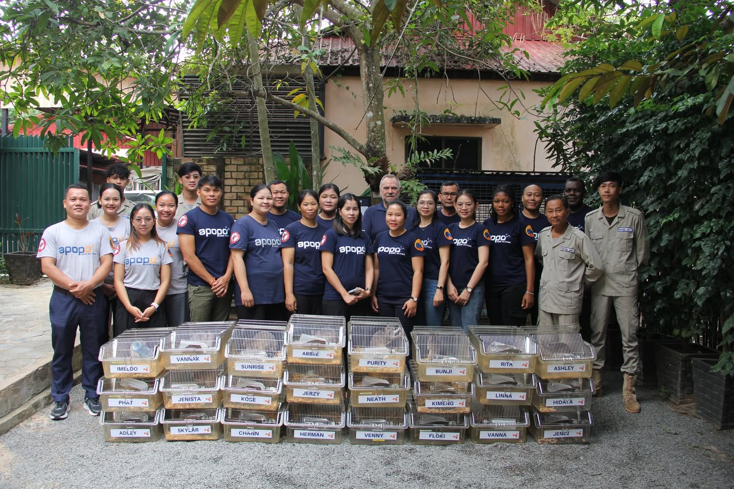 Latest cohort of HeroRATs arrive in Cambodia