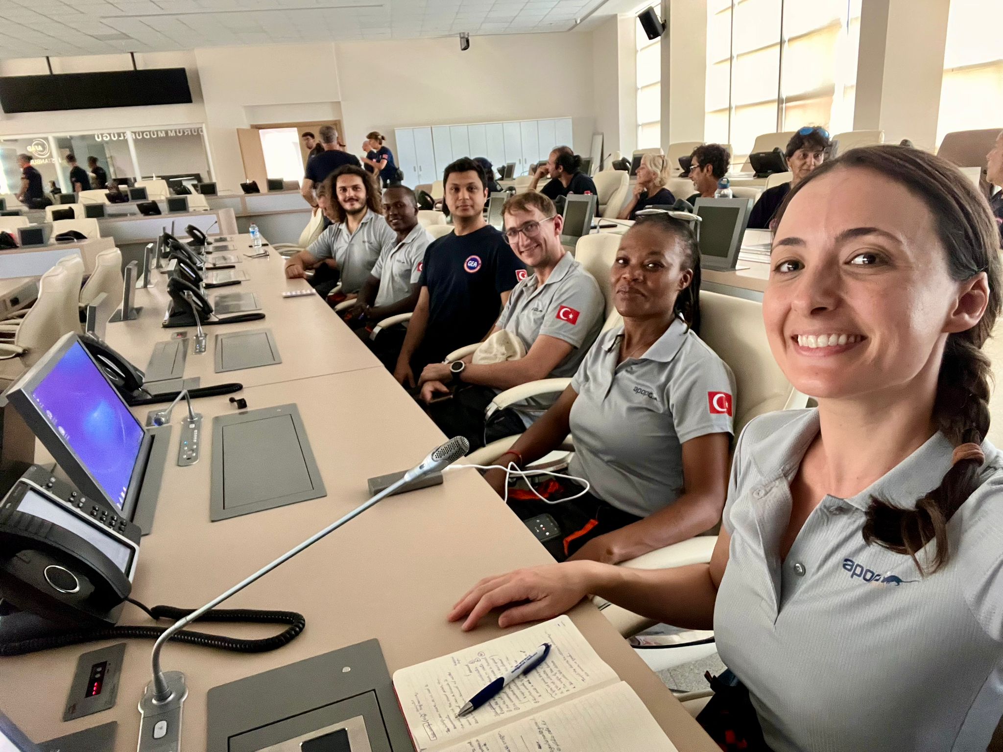 APOPO S&R team in training in Turkiye