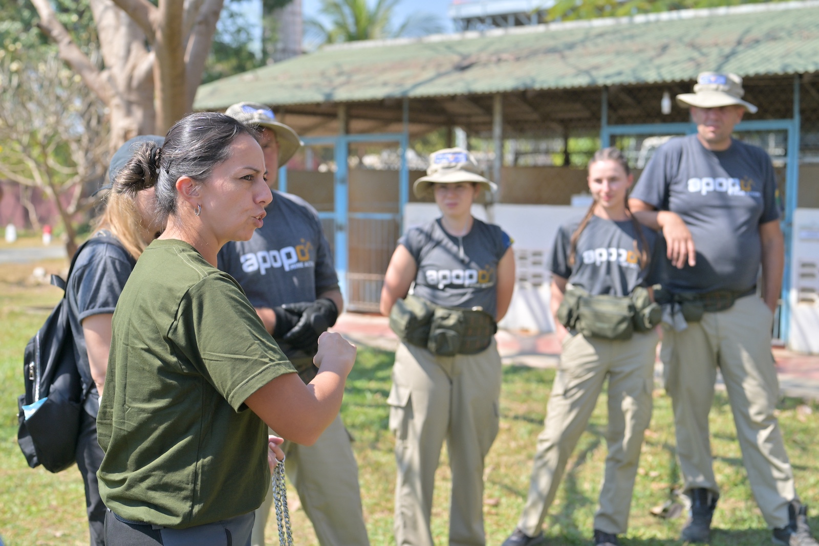 APOPO Dog Training Center Jenny Rodriguez