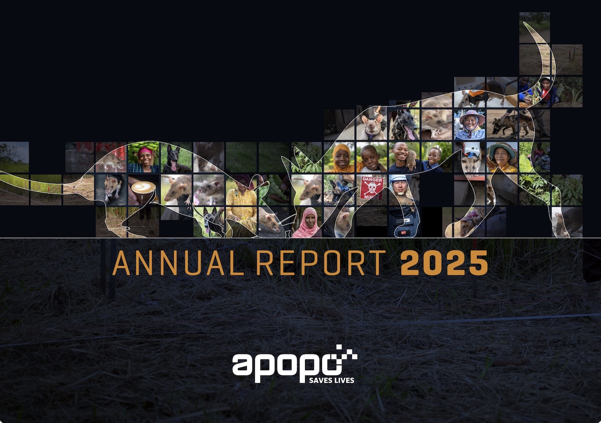 APOPO Annual Report 2025 Cover