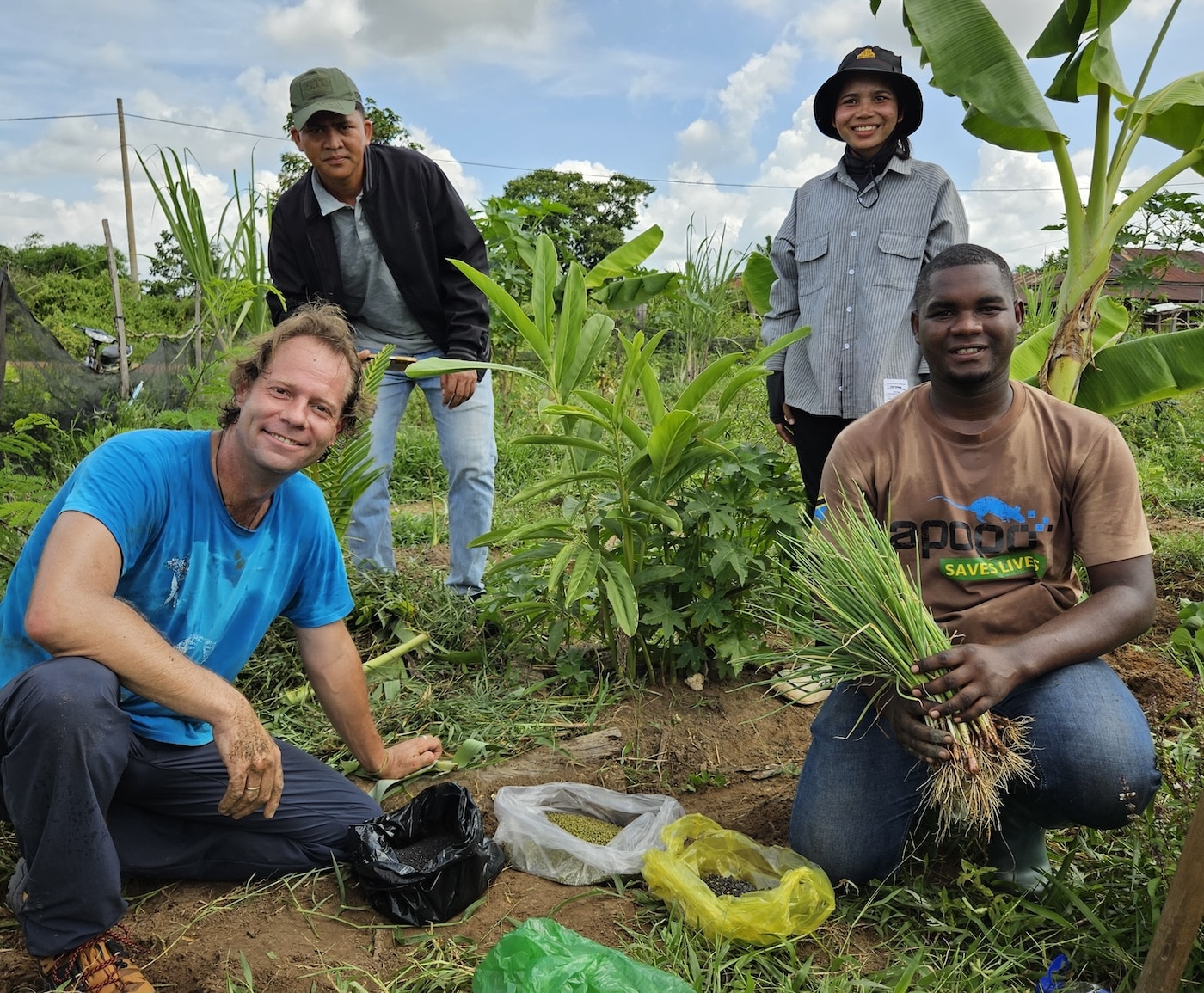 APOPO Syntropic Agroforestry in Cambodia After Mine Clearance