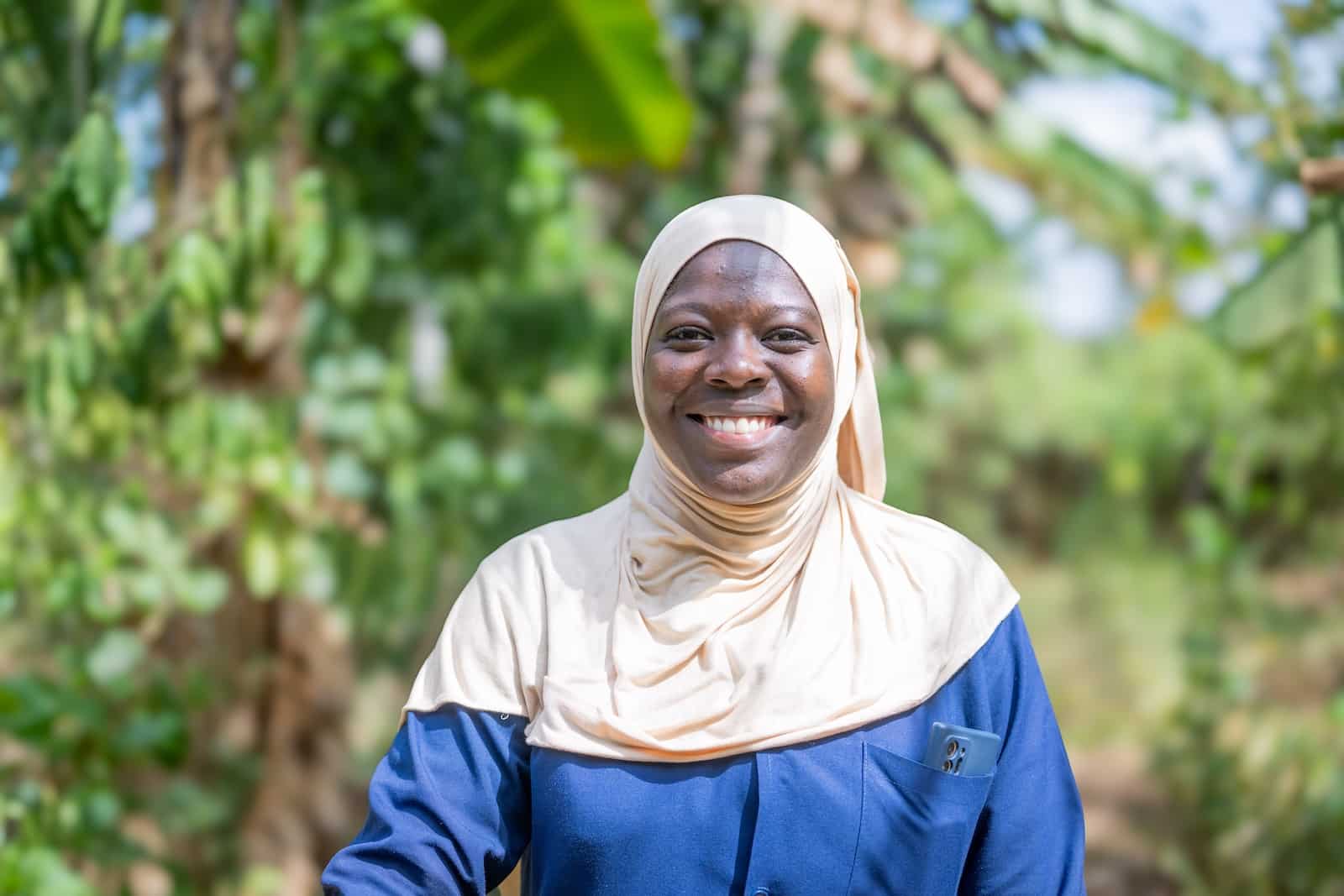 APOPO HeroTREEs intern Maliha Issa Hamid