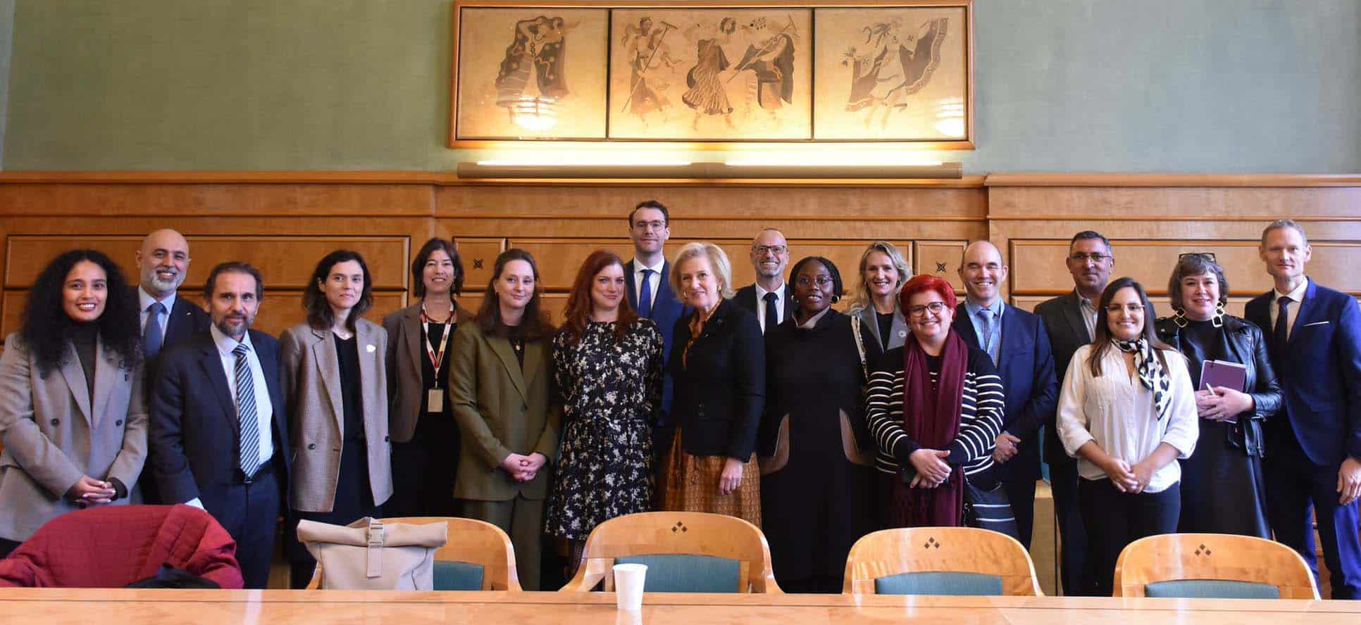 Meeting with Belgian Princess Astrid at the 22nd Meeting of the States Parties to the Convention on Anti-Personnel Mines took place in Geneva from 1-5 December 2025 with participants from more than 80 countries.