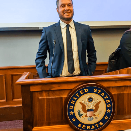 Charlie Richter briefs US Congressional Staff