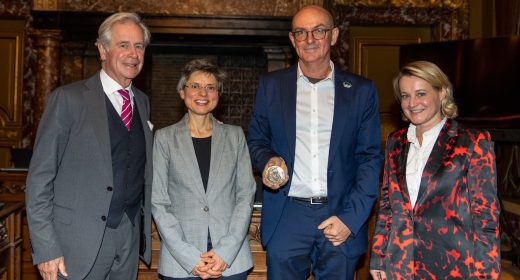 CEO Christophe receives Christoffel Plantin Award