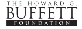 The Howard G. Buffett Foundation Logo. (PRNewsFoto/The Howard G. Buffett Foundation)