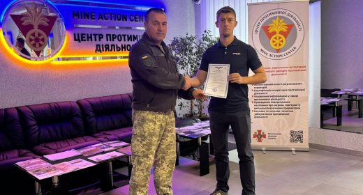 Ukraine detection dogs receive national certification